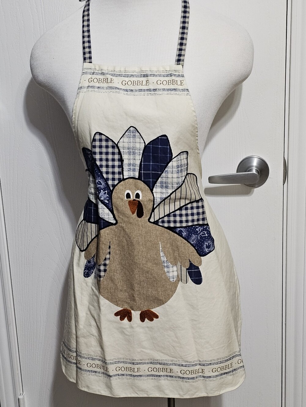 Vintage Martha Stewart Collection Thanksgiving Turkey Apron
